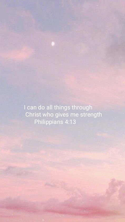 I can do all things through Christ. With God I Can Do All Things, You Can Do All Things Through Christ, I Can Do All Things Through Christ Quote, Bible Verses Pink Aesthetic, I Can Do All Things, I Can Do All Things Through Christ Wallpaper, Pink Verses, Pink Aesthetic Bible Verse, I Can Do All Things Through Christ