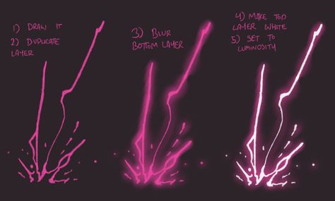 How To Draw Lightning, Clip Studio Paint Tutorial, Dnd Spell Cards, Lightning Effect, Super Powers Art, Digital Art Beginner, Magic Design, Body Reference Drawing, Drawing Expressions