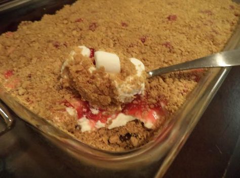 Cherry Marshmallow Dessert By Freda #justapinchrecipes Marshmallow Desert, Rhubarb Pies, Marshmallow Dessert Recipes, Marshmallow Dessert, Marshmallow Desserts, Marshmallow Recipe, Three Ingredient Recipes, Cream Of Broccoli, Cream Of Broccoli Soup