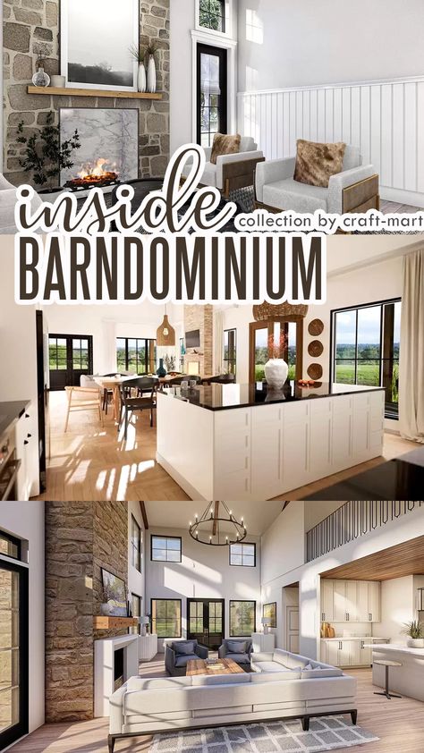 inside barndominium Interior Of Barndominium, Barndominium Remodel, Modern Barndominium Ideas Interior, Inside Barndominium Interior Design, Barndominium Loft Ideas, Barndo Interior Ideas, Interior Barndominium Ideas, Barndominium Interior Design, Shouse Barndominium