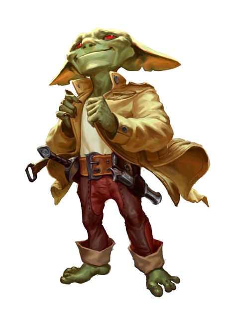 Male Goblin Rogue - Zig - Pathfinder 2E PFRPG DND D&D 3.5 5E d20 fantasy Goblin Pictures, Goblin Art, Pathfinder Character, Fantasy Races, Dungeons And Dragons Characters, Dnd Art, Arte Fantasy, Character Design Male, Fantasy Rpg