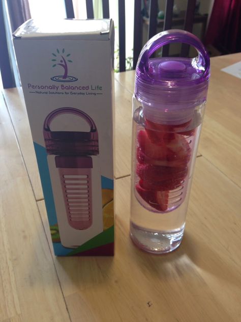 Outside the Box: Fruit Infusion Water Bottle Review by Crafty Fruit Water Bottle, Fruit Infuser Water Bottle, Infuser Water Bottle, Fruit Infused Water Bottle, Infused Water Bottle, Fruit Infused, Outside The Box, Product Reviews, The Box