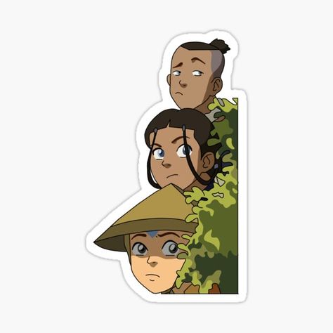 Avatar Family, Katara And Sokka, Sokka Avatar, Sokka Katara, Aang Katara, Avatar Ang, Cute Laptop Stickers, Computer Sticker, Art And Craft Videos