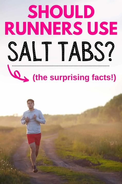 Doing long distance running or marathon training, and wondering if you should be using salt tablets? Find out more about sodium for runners and whether you should be supplementing with salt tablets. Spartan Run, Running Breathing, Half Marathon Motivation, Marathon Training Motivation, Beginner Half Marathon Training, Beginner Runner Tips, Long Distance Running Tips, Half Marathon Tips, Marathon Training For Beginners