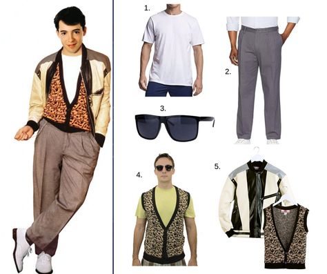 Ferris Bueller's Day Off Halloween Costumes - South Lumina Style Ferris Bueller Costume, Pretty Woman Halloween Costume, Day Off Outfit, Pretty Woman Halloween, Sloane Peterson, Iconic 80s Movies, Ferris Bueller's Day Off, Themed Halloween Costumes, 80s Costume