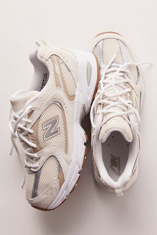 Shop our New Balance 530 Sneakers at FreePeople.com. Boho clothing for the creative spirit- free worldwide shipping. Womens Lifestyle Sneakers, 80s Preppy Fashion, 2024 Shoes, Pretty Sneakers, New Balance Outfit, Shoe Wishlist, Cute Sneakers, Shoe Inspo, Low Boots