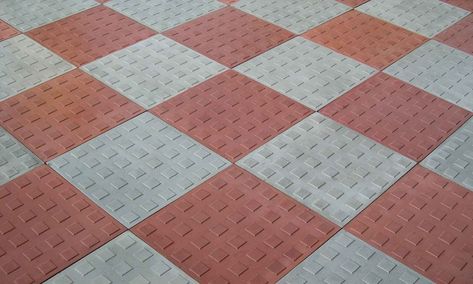 Check out how experts determine break strength of the Tile?#MORTestingMachine Parking Tiles Design, Concrete Tile Floor, Parking Tiles, Paver Blocks, Paver Designs, Paver Tiles, Compound Wall, Red Tiles, Floor Tile Design