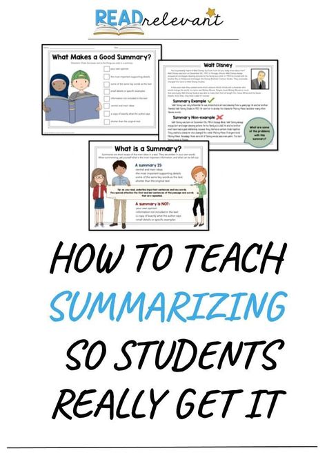 Writing summaries is such an important skill, but can be a difficult skill for students to master. Summary Writing Ideas, Summary Writing Websites, How To Write A Summary, Writing Summary, Teaching Summarizing, Teaching Summary, Summary Writing, 5th Grade Reading, Middle School Reading