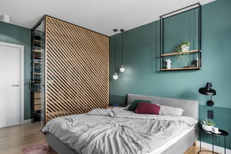 023-beniowskiego-apartment-raca-architekci | HomeAdore Armani Casa, Wardrobe Design Bedroom, Bedroom Wardrobe, Closet Design, Modern Apartment, Home Room Design, Design Case, Luxurious Bedrooms, Room Decor Bedroom