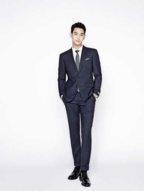 Kim Soo-hyun looks dandy in solid suits My Love From Another Star, My Love From The Star, Asian Man, Soo Hyun, Korean Star, Kim Soo Hyun, Gong Yoo, Ji Chang Wook, Tom Cruise