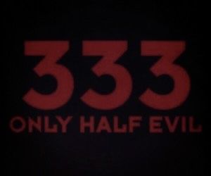 333 Only Half Evil, 333 Half Evil, Half Evil, Make Art, Company Logo, Cool Designs, Tech Company Logos, ? Logo, Memes