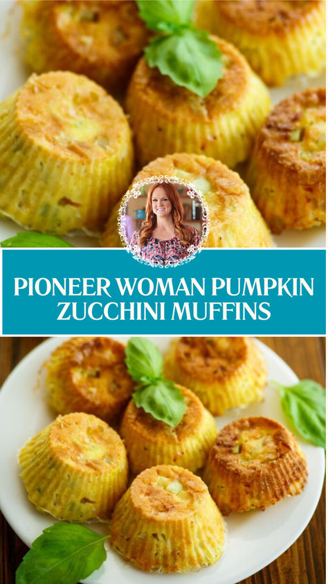 Pioneer Woman Pumpkin Zucchini Muffins Pumpkin Zucchini Muffins, Pumpkin Zucchini, Zucchini Muffin Recipes, Grated Zucchini, Sugar Pumpkin, Pioneer Woman Recipes, Zucchini Muffins, Cook Up A Storm, Vegetarian Chocolate