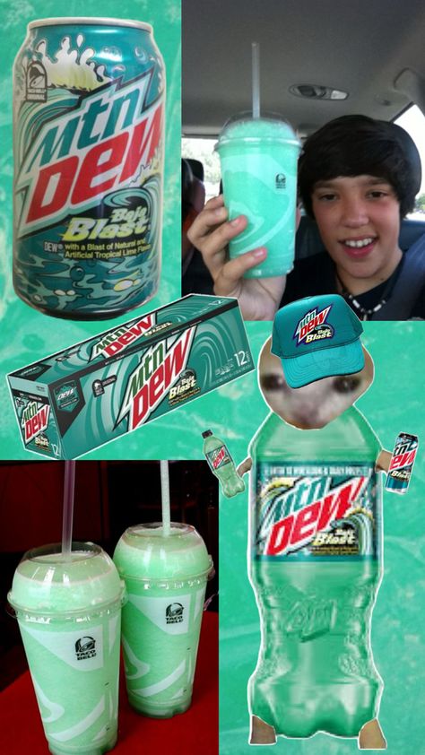 so there’s this drink called baja blast and it is heaven on earth and if you don’t like i’m finding out where you live. Mountain Dew Baja Blast, Baja Blast, Mountain Dew, Taco Bell, Rock Collection, Birthday Gif, Heaven On Earth, Nature Travel, On Earth