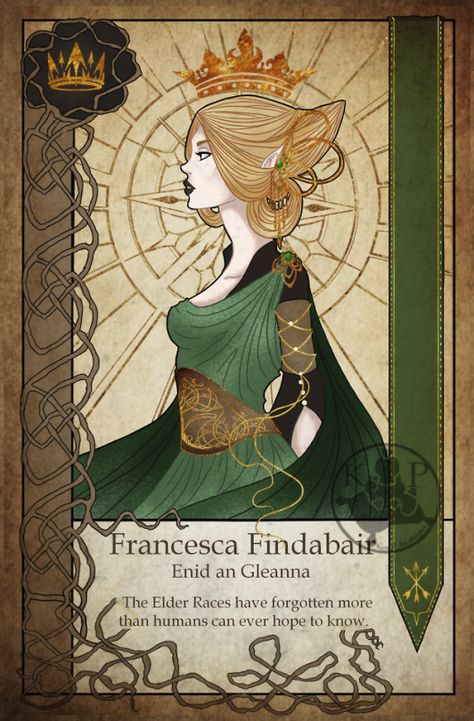 Witcher Gwent card Francesca Findabair Scoia'tael leader Witcher Francesca Findabair, Witcher Elves, Gwent Card Art, Francesca Findabair, Scoia Tael, Witcher Oc, The Witcher Wild Hunt, Game Card Design, The Witcher Books