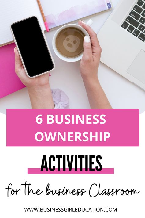 Business ownership is a great topic for Intro to Business, Entrepreneurship, and Business Management, among others. Engage your high school students with a variety of activity types. Students will master the concepts of sole proprietorships, partnerships, and franchises, and corporations with these fresh lesson ideas. These 6 fun activities will take the stress off of the teacher and promote higher-order thinking, collaboration, and real-world application. Business Classroom, Sole Proprietorship, Higher Order Thinking, Business Ownership, Teaching Techniques, Business Courses, Business Essentials, High School Teacher, Business Education