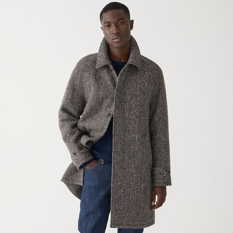 Ludlow car coat in Irish wool herringbone Mens Wool Coats, Coats Men, Wool Coats, Mens Fashion Rugged, Car Coat, Top Cars, Men's Coats & Jackets, Herringbone Pattern, Jacket Sale