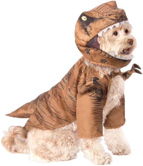 Rubie's Jurassic World: Fallen Kingdom T. Rex Pet Costume * Continue to the product at the image link. (This is an affiliate link) Dog Dinosaur Costume, Best Dog Halloween Costumes, Costume Dinosaure, Jurassic World T Rex, Rex Costume, T Rex Costume, Dinosaur Costume, Pet Halloween Costumes, Dog Halloween Costumes