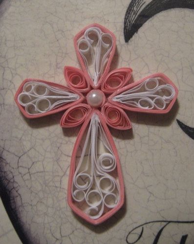 Quilling Quilled Cross, Filigree Jewellery, Paper Cross, Quilled Christmas, Quilling Letters, Arte Quilling, Paper Quilling Tutorial, Origami And Quilling, Paper Quilling Patterns