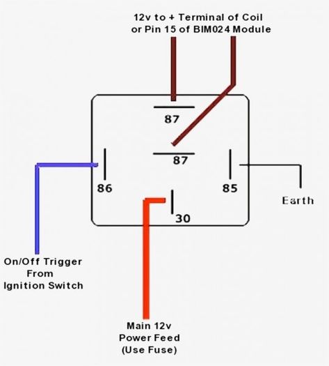 12 Volt 5 Pin Relay Diagram Relay Wiring Diagram, Trailer Wiring Diagram, Motorcycle Wiring, Basic Electrical Wiring, Home Electrical Wiring, Electrical Circuit Diagram, Chopper Bobber, Electrical Diagram, Electrical Wiring Diagram