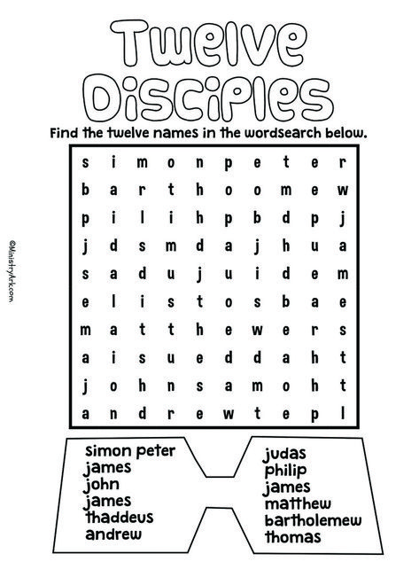 Sunday School Activity Sheets, Gospel Project, Twelve Disciples, Kingdom Vbs, 12 Disciples, Bible Study Activities, Study Lesson, Woman At The Well, Kids Church Activities