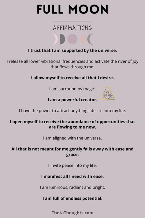 Manifestation Full Moon, Full Moon Love Manifestation, Full Moon Affirmations, Full Moon Manifestation Prayer, Manifest During Full Moon, Moon Affirmations, Moon Intentions, Full Moon Meditation, Nasa Scientist