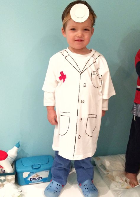 Doctor Costume 2 Doctor Costume, Preschool Activity, Chef's Jackets, Preschool, Lab Coat, Moon, Halloween, Pre School