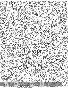 Abstract Coloring Page for Grown Ups: Squiggles Pattern Colouring Pages, Colouring Pages For Adults, Doodle Page, Coloring Pages For Grown Ups, A Coloring Page, Coloring Page For Adults, Abstract Coloring Pages, Zen Colors, Doodle Pages