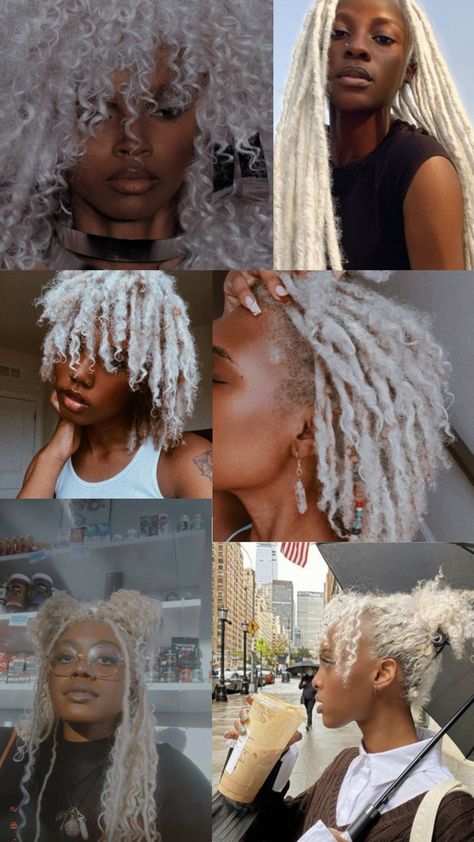 Dreads Black Women, Hair Braid Patterns, Blonde Dreadlocks, Short Locs Hairstyles, Hair Growing Tips, Million Followers, Dyed Hair Inspiration, Natural Hair Twists, Cute Box Braids Hairstyles