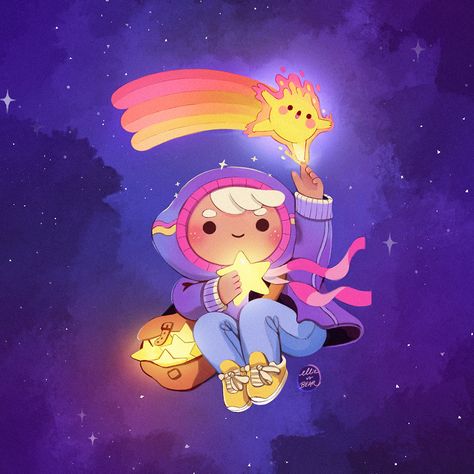 Wonder Illustration, Arte Pop Up, Art Chibi, Illustration For Kids, Instagram Reach, Star Illustration, Quirky Illustration, Space Illustration, Childrens Drawings