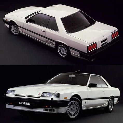 Japanese Tarmac Icons on Instagram: "1984 Nissan Skyline 2 door Hardtop 2000 Turbo Intercooler RS-X (KDR30). . Still within the early production R30 lineup, Nissan added an RS-Turbo version on both 2-door and 4-door bodies back in 1983 but they thought that there was still some margin for improvement. In February '84 they introduced a turbo intercooled version. The "Turbo-C" RS-X was moved by a 4-cylinder 2L. DOHC 16-Valve turbo-intercooled FJ20E-T unit able to pump 205ps (JIS) to the rear wheel Back In 1983, Nissan Skyline 2000, Turbo Intercooler, Nissan Skyline, Car Stuff, Manual Transmission, Jdm, Dream Cars, Nissan