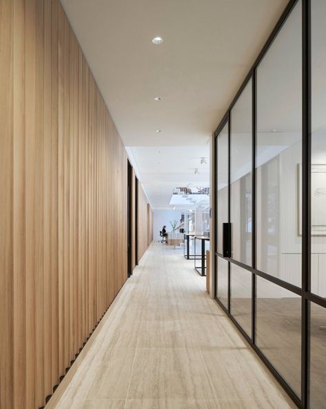 25 Savile Row | Piercy&Co | Archinect Office Corridor Design, Minimal Office Design, Crittall Doors, Industrial Style Office, Steel Frame Doors, Office Corridor, Elegant Room, Commercial Office Design, Internal Glass Doors