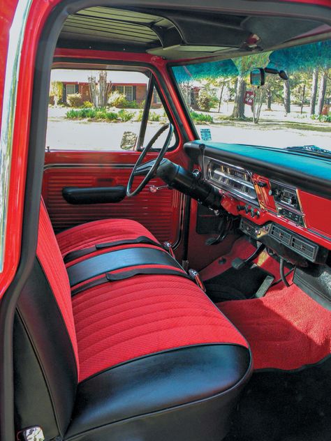 1968 Ford F100, Lmc Truck, 1979 Ford Truck, Single Cab Trucks, Chevy Stepside, Truck Life, Ford Trucks F150, Automotive Upholstery, Custom Car Interior