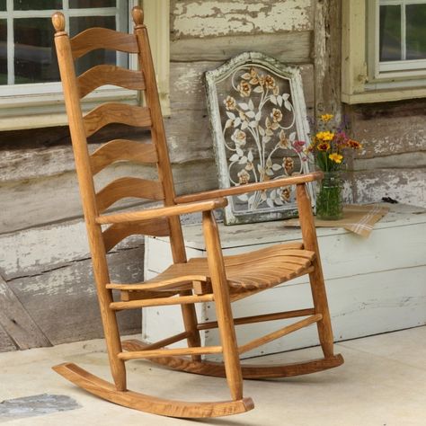 Amish Rocking Chairs, Amish Barns, Wooden Outdoor Furniture, Rocking Chair Porch, Porch Rocker, Outdoor Wood Furniture, Wooden Porch, Lane Furniture, Amish Furniture