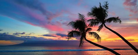 Panoramic Landscape, Sunset Horizontal, Hawaii Landscape Photography, Sunset Landscape Photography Horizontal, Hawaiian Sunset Painting, Panorama Photography, Beach Sunset Horizontal, Hawaii Photography, Panoramic Photography