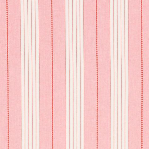 schumacher audrey stripe Farmhouse Upholstery Fabric, Book Essentials, Schumacher Fabric, Red Decor, Rose Rouge, Stripe Fabric, Drapery Fabric, Striped Fabrics, Red Fabric