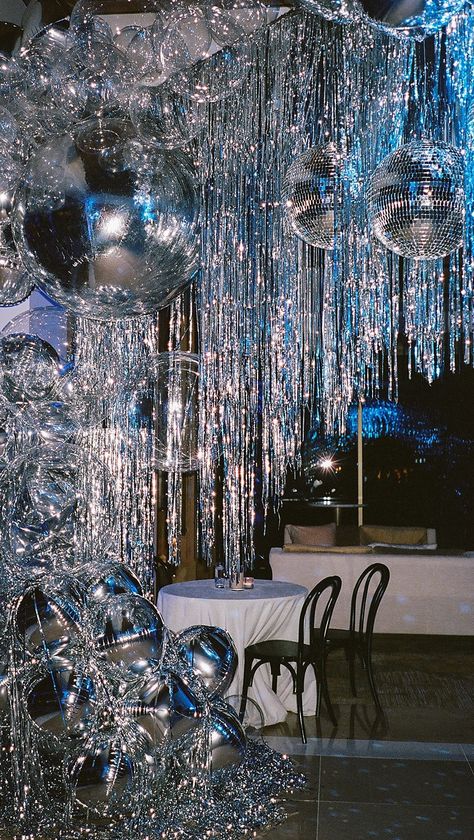 Instagram • Direct Blue And Silver Disco Party, Jewel Party Theme, Extravagant Party Decor, 15 Party Decoration, Diamond Jubilee Theme Party, Silver Party Ideas, New Year’s Party Ideas, Diamond Theme Party Ideas, Disco After Party