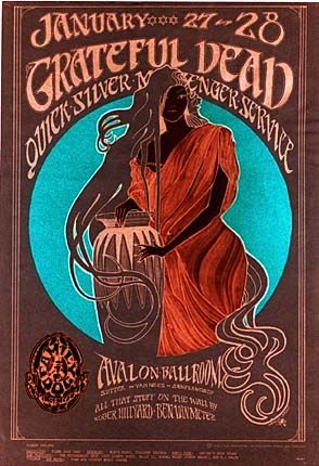 Alton Kelley, Wes Wilson, Stanley Mouse, Grateful Dead Poster, Concert Poster Art, Long John Silver, Rock Poster Art, Vintage Concert Posters, Music Concert Posters