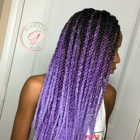 24 Hottest Senegalese Twist Hairstyles for Women in 2020 Purple Twists, Twist Hairstyles For Women, Senegalese Twist Crochet Braids, Senegalese Twist Styles, Senegalese Twist Crochet Hair, Crochet Braids Hair, Senegalese Twist Hairstyles, Senegalese Twists, School 2021