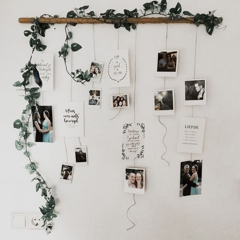 Polaroid Photo Booths, Diy Wand, Deco Nature, Dekor Diy, Kraf Diy, Diy Pallet Projects, White Wall, Cheap Home Decor, Pallet Diy