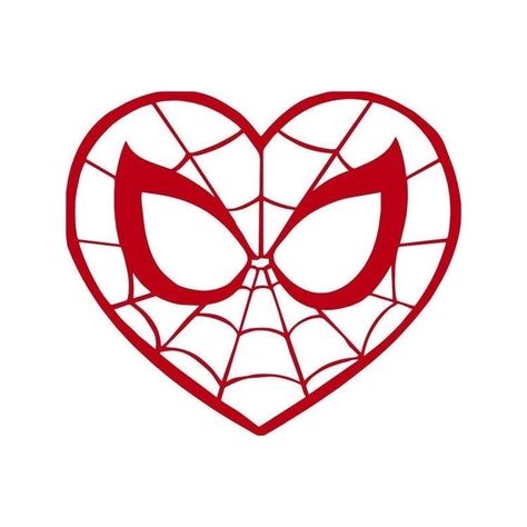 Spiderman Heart, Heart Svg Free, Spiderman Background, Web Heart, Spiderman Stickers, Wallpaper Heart, Spiderman Face, Petit Tattoo, Collage Mural