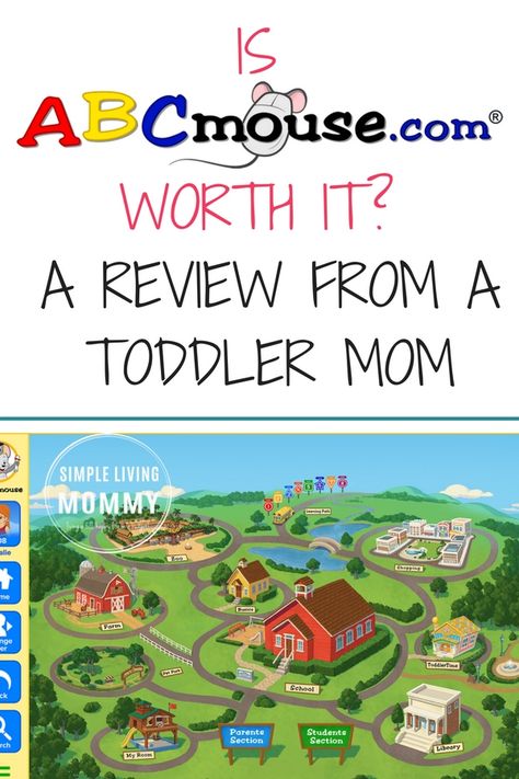 Is ABC Mouse worth it? This mom gives a detailed, honest review of ABC Mouse including what she loves and doesn't love about the program. I love hearing from a real mom of real toddlers before making a purchase like this! Early Intervention Activities, Toddler Quotes, Toddler Proofing, Abc Mouse, Color Songs, Abc Games, Toddler Discipline, Teaching Technology, How To Start Homeschooling