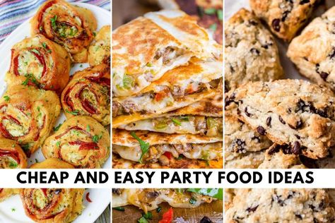 27 Cheap and Easy Party Food Ideas That'll Be a Hit At Your Next Party - Life Prettified Appetizer Recipes For Party, Quick And Easy Party Food, Easy Party Food Ideas, Party Food For A Crowd, Recipes For Party, Picnic Finger Foods, Crescent Roll Recipes Dinner, Last Minute Appetizer, Finger Food Ideas