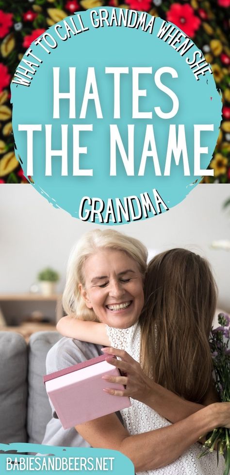 Alternative names to call Grandma when she doesn't want to be called Grandma. different names to call grandma and grandpa. cute nicknames for grandma and grandpa Grandparents Names Ideas, Grandmother Names Unique, Grandma Names First Time, Cool Grandma Names, Trendy Grandma Names, Alternative Names For Grandma, Other Names For Grandma, Southern Grandma Names, Different Names For Grandma