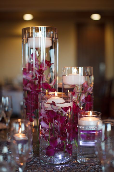 Wedding Centerpieces With Candles, Trending Wedding Ideas, Floral Candle Centerpieces, Centerpieces With Candles, Christmas In Heaven Lantern, Floating Candle Vase, Floating Candle Centerpieces Wedding, Chandelier Centerpiece, Wedding Centerpiece Ideas