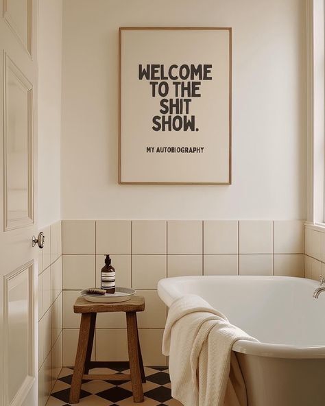 Black and white marble bathroom