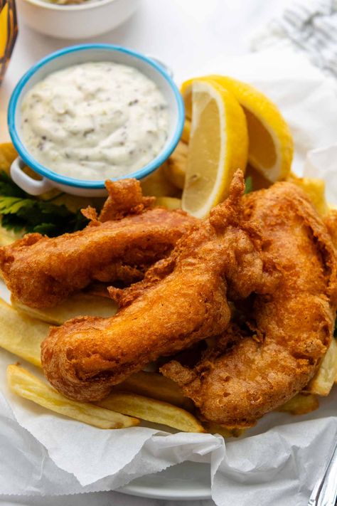 Crispy, Battered Gluten-Free Fried Fish Catfish Batter Recipe, Gluten Free Fish Batter, Fried Fish And Chips, Gluten Free Fish And Chips, Gluten Free Fish Recipes, Fish And Chips Batter, Fried Fish Batter, Gluten Free Dairy Free Recipes Dinner, Grouper Recipes