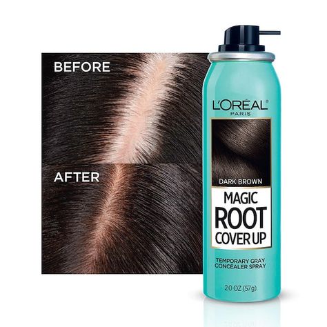 You Could Look 10x Better With Any Of These 40 Clever Things Under $30 On Amazon Gray Roots, Temporary Hair Color Spray, Paris Hair, Root Cover Up, Hair Color Spray, Root Concealer, Covering Gray Hair, Grey Roots, Root Touch Up