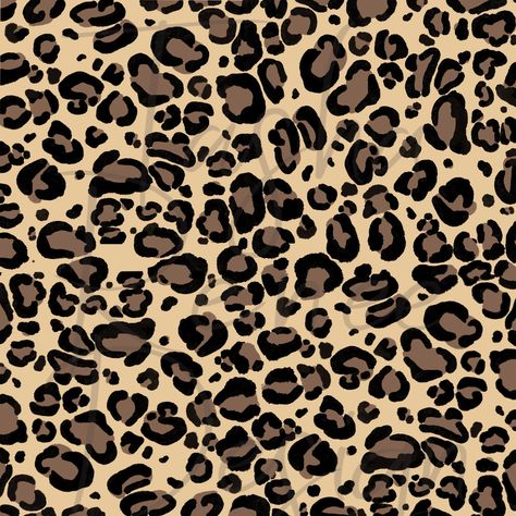 Leopard Print Art, Cheetah Print Wallpaper, Printable Star, Iphone Icon, Print Wallpaper, Hand Drawn Design, How To Make Paper, Png Format, Etsy Printables