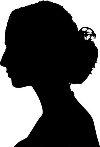 female head profile woman - Free SVG Image vector clip art public domain Tree Portrait, Silhouette Head, The Black Family, Woman Profile, Profile Silhouette, Art Silhouette, Womens Bible Study, Bible Women, Female Head