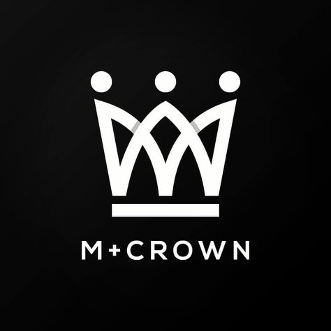 M+CROWN Logo  Looking for a logo | Follow me 👍 Queries? DM ME 📧  #logo #design #illustrator #brand #graphic #gym #crown #fitness… M Crown Logo, Me Logo Design, Crown Logo Design, Savage Logo, Me Logo, Letter M Logo, Logo M, Interior Logo, Crown Tattoo